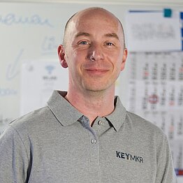 Dr. Benjamin Weber, Laborleitung bei Keymaker