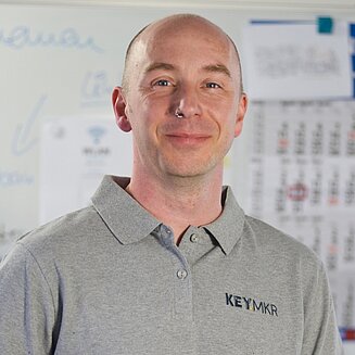 Dr. Benjamin Weber, Laborleitung bei Keymaker